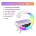 Luminária G Com Relógio Smart Bluetooth Caixa de Som Sem Fio - 20176