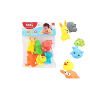 Kit Brinquedo Para Bebê Banho 